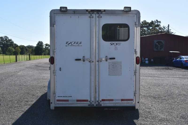 2006 Exiss 7407LQ 4 Horse Trailer with 7' Short Wall - Image 20