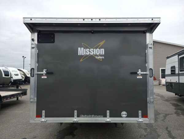 2024 Mission Trailers 101×24 Aluminum 4/5-Place Drive In/Out Deckover w/Galvanized Pkg, Canopy - Image 7