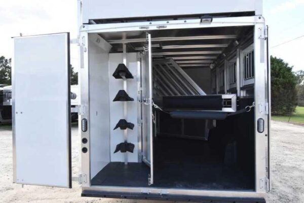 2018 Lakota 84HBPSL 4 Horse Trailer with 2' Short Wall - Image 12