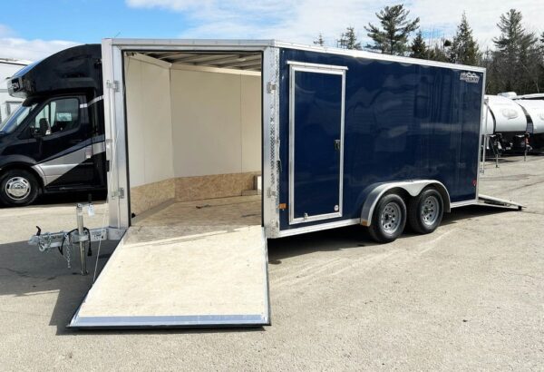 2023 High Country 7.5×14 Aluminum 2/3-Place Drive In/Out w/Tapered Ramp Doors - Image 2