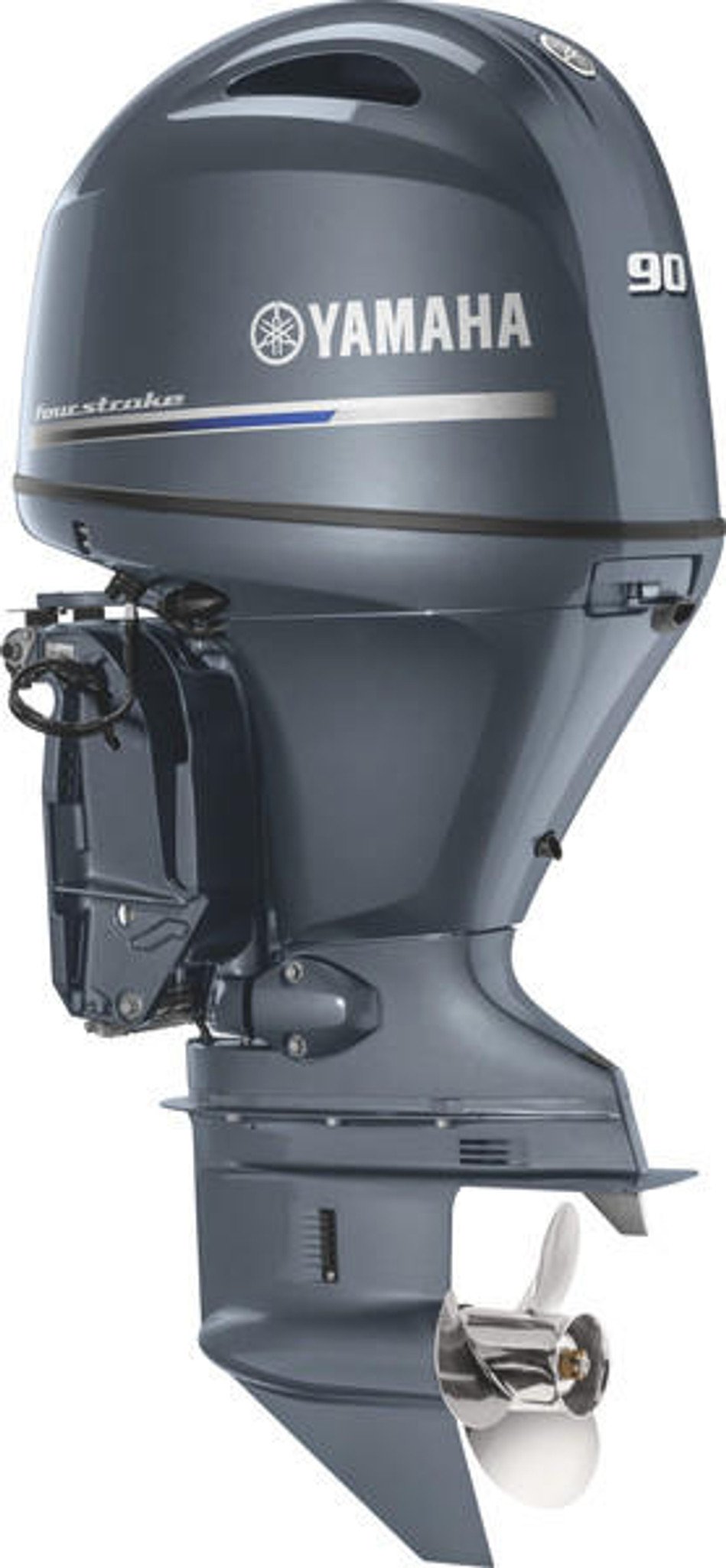 2019 Yamaha 90 HP F90XB Outboard Motor - Image 4
